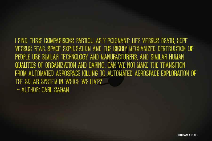 Mankind Destruction Quotes By Carl Sagan