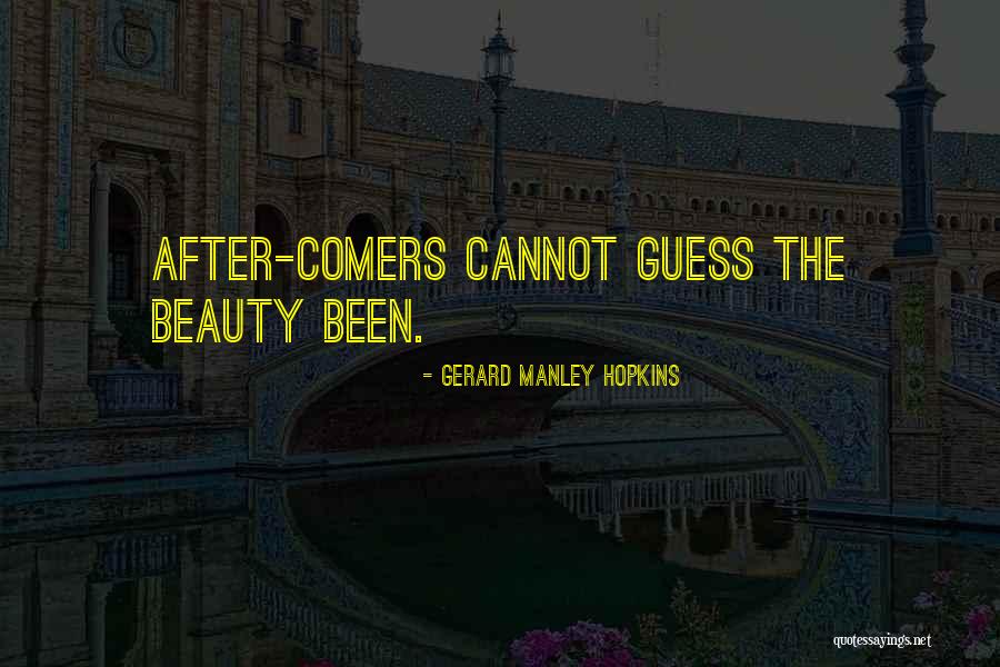 Manley Quotes By Gerard Manley Hopkins Manley Quotes By Gerard Manley Hopkins