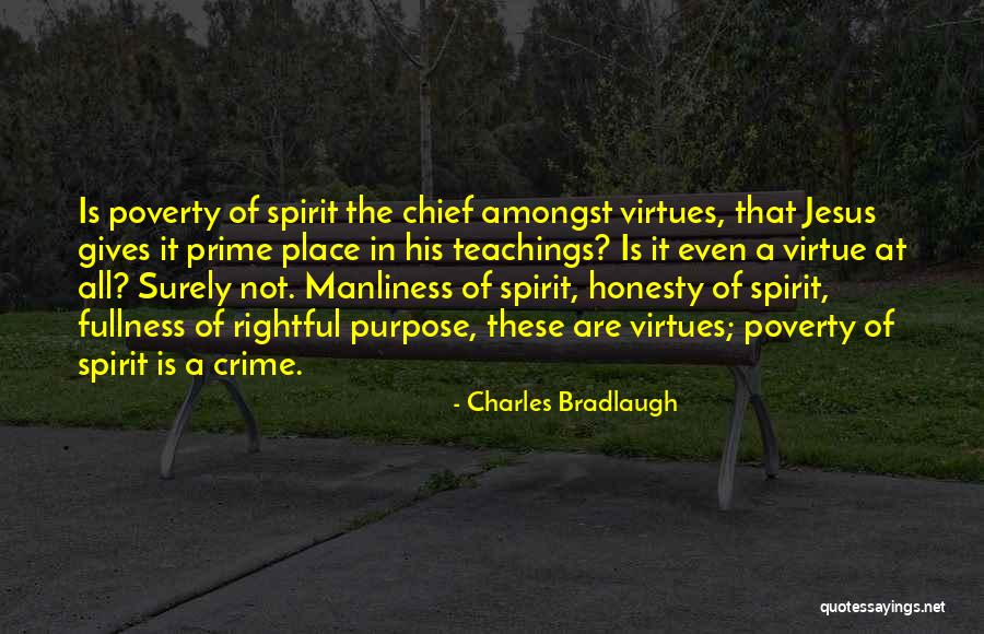 Manliness Quotes By Charles Bradlaugh