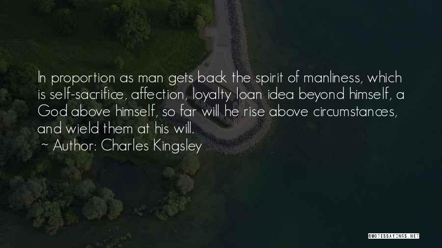 Manliness Quotes By Charles Kingsley