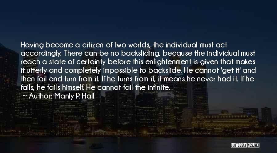 Manly P. Hall Quotes 107443