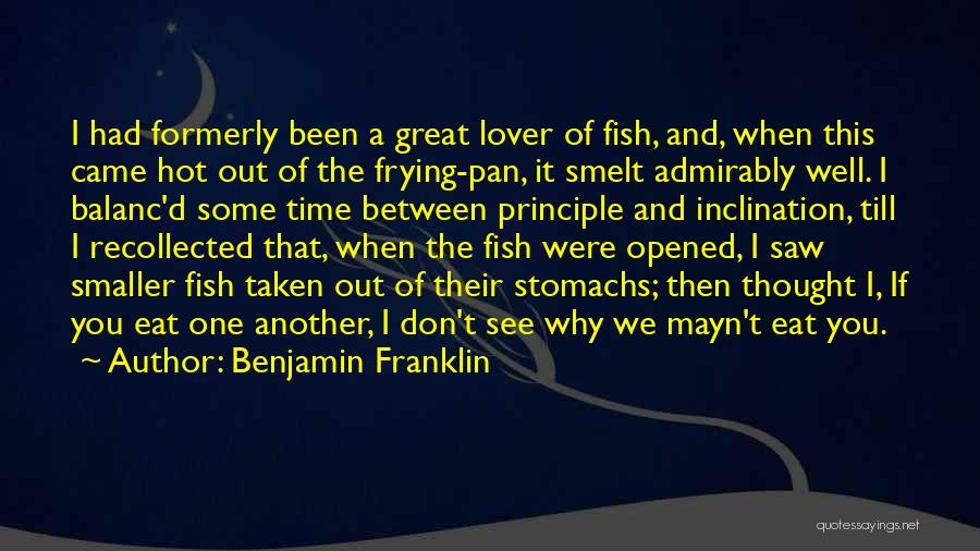 Manmatha Hand Quotes By Benjamin Franklin
