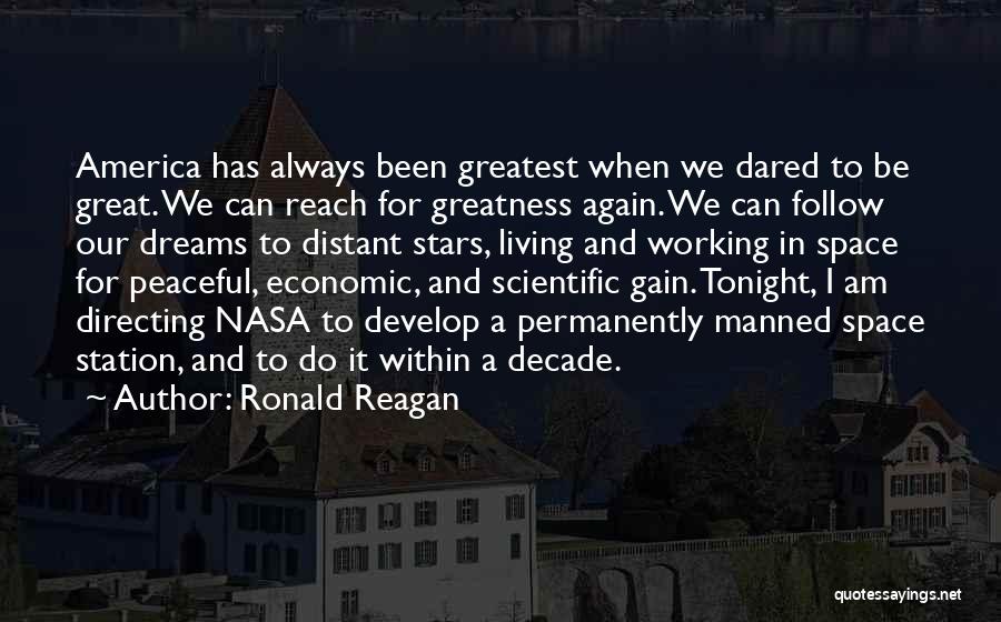 Manned Up Quotes By Ronald Reagan