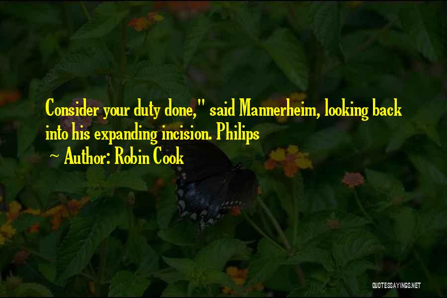 Mannerheim Quotes By Robin Cook