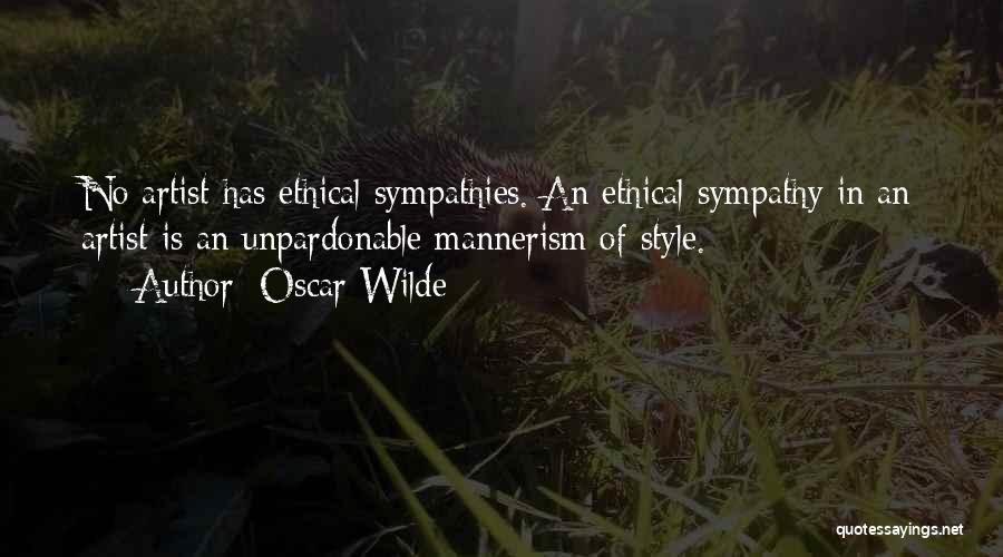 Mannerism Quotes By Oscar Wilde