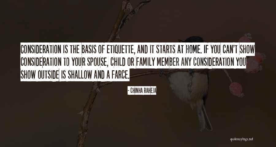 Manners And Consideration Quotes By Chinha Raheja Manners And Consideration Quotes By Chinha Raheja