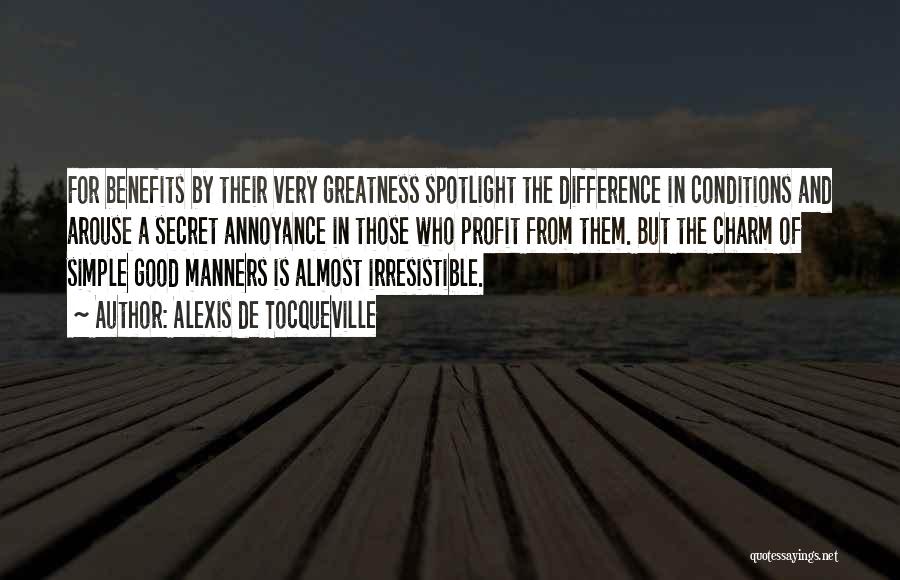Manners And Kindness Quotes By Alexis De Tocqueville