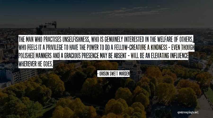 Manners And Kindness Quotes By Orison Swett Marden