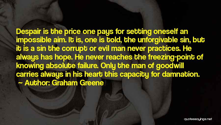 Man's Capacity For Evil Quotes By Graham Greene