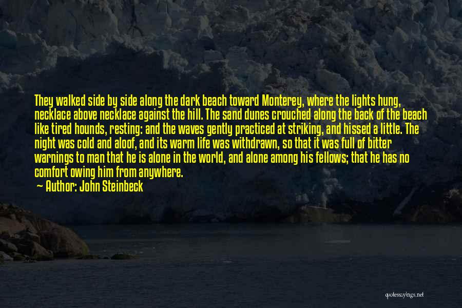 Man's Dark Side Quotes By John Steinbeck