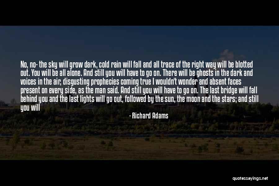 Man's Dark Side Quotes By Richard Adams