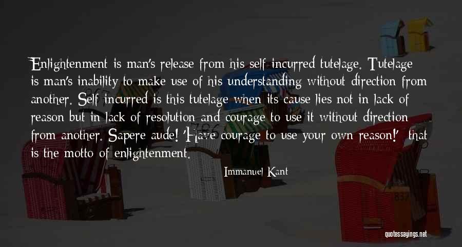 Man's Man Quotes By Immanuel Kant