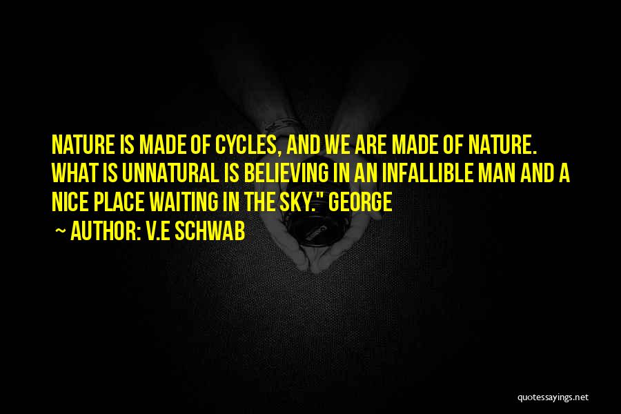 Man's Place In Nature Quotes By V.E Schwab