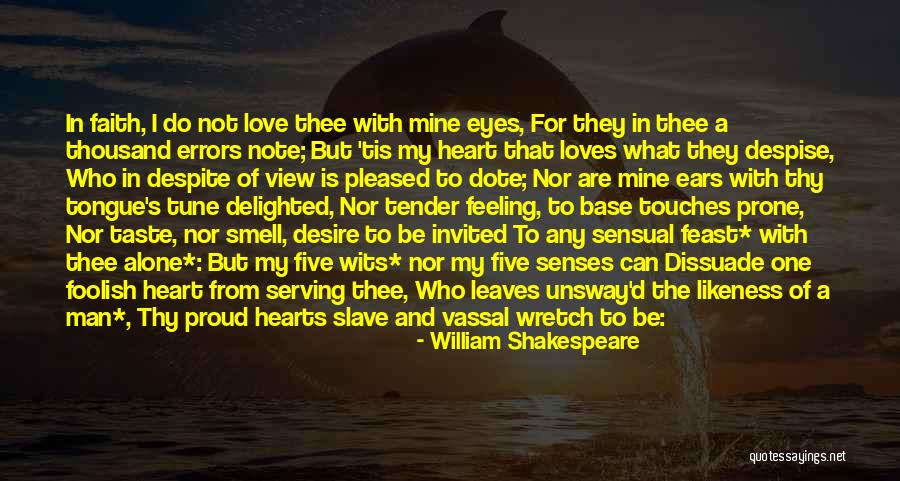 Man's Sin Quotes By William Shakespeare