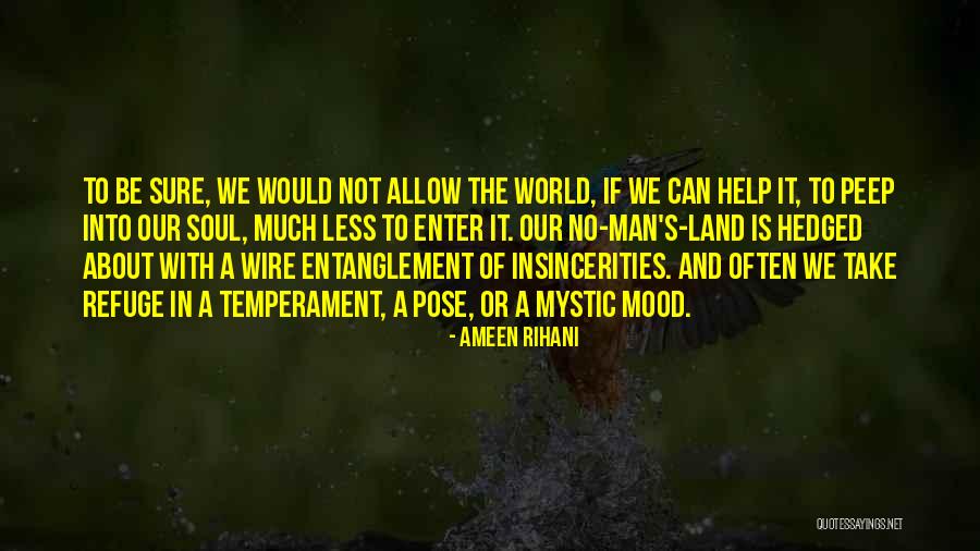 Man's Soul Quotes By Ameen Rihani