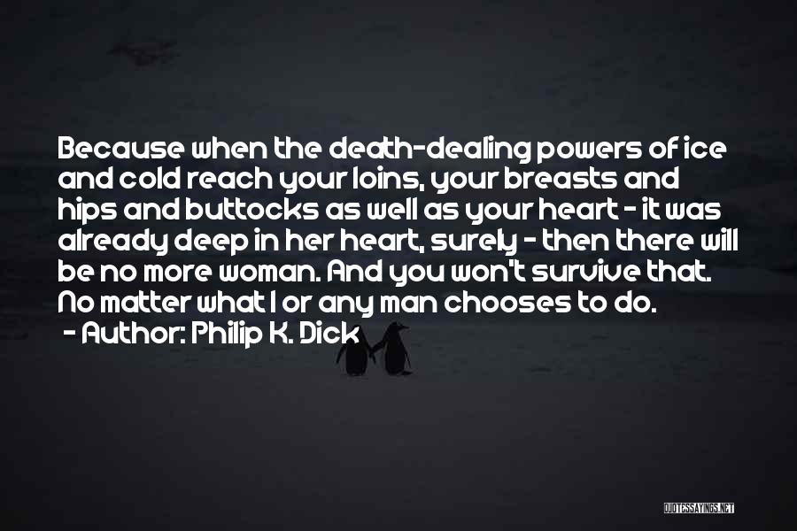 Man's Will To Survive Quotes By Philip K. Dick