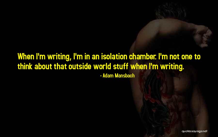 Mansbach Quotes By Adam Mansbach Mansbach Quotes By Adam Mansbach