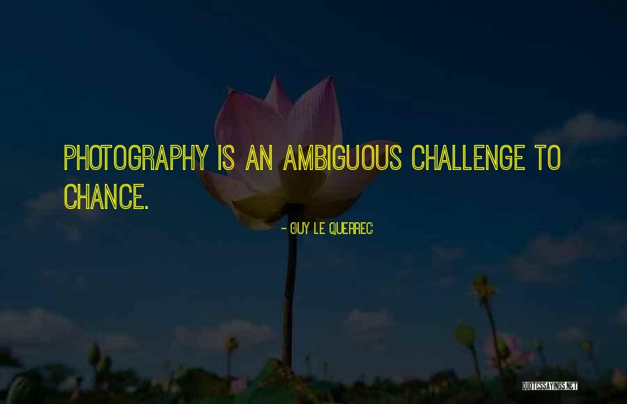 Manseau Christopher Quotes By Guy Le Querrec