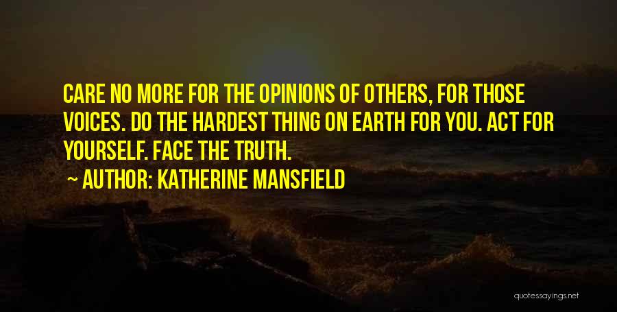 Mansfield Quotes By Katherine Mansfield