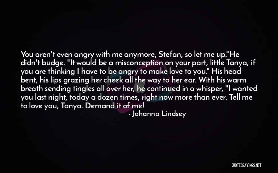 Mansilla Tunon Quotes By Johanna Lindsey Mansilla Tunon Quotes By Johanna Lindsey