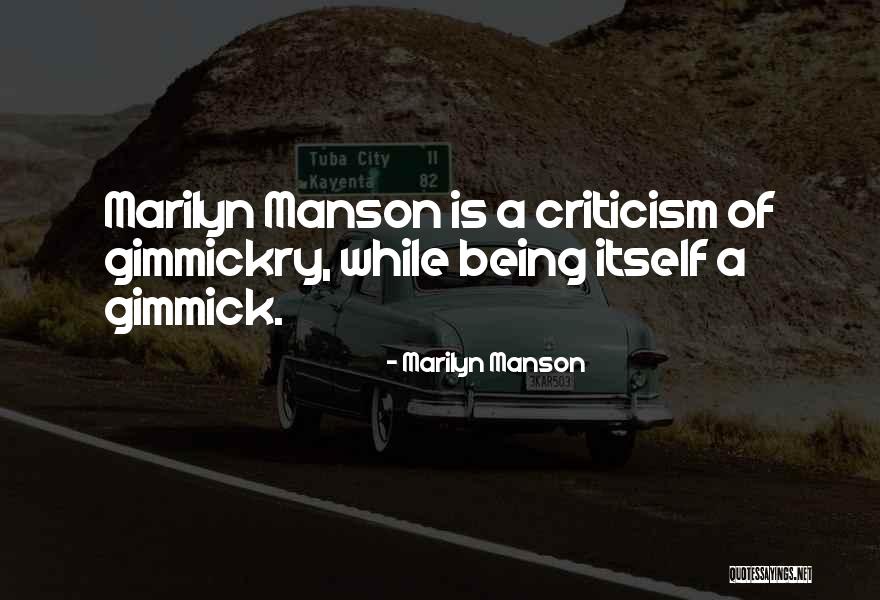 Manson Quotes By Marilyn Manson