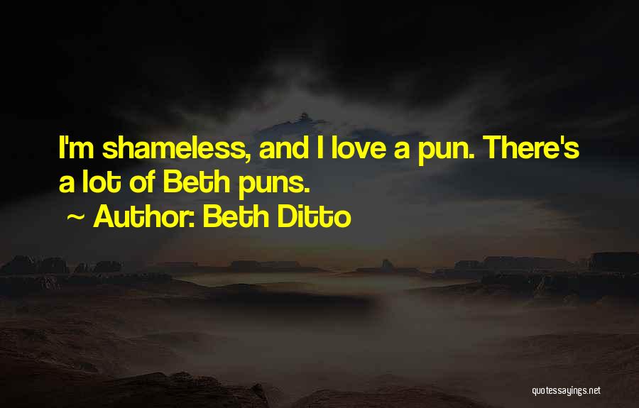 Mansueto Institute Quotes By Beth Ditto