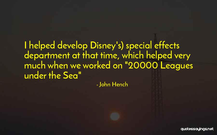 Mantener Los Ojos Quotes By John Hench Mantener Los Ojos Quotes By John Hench