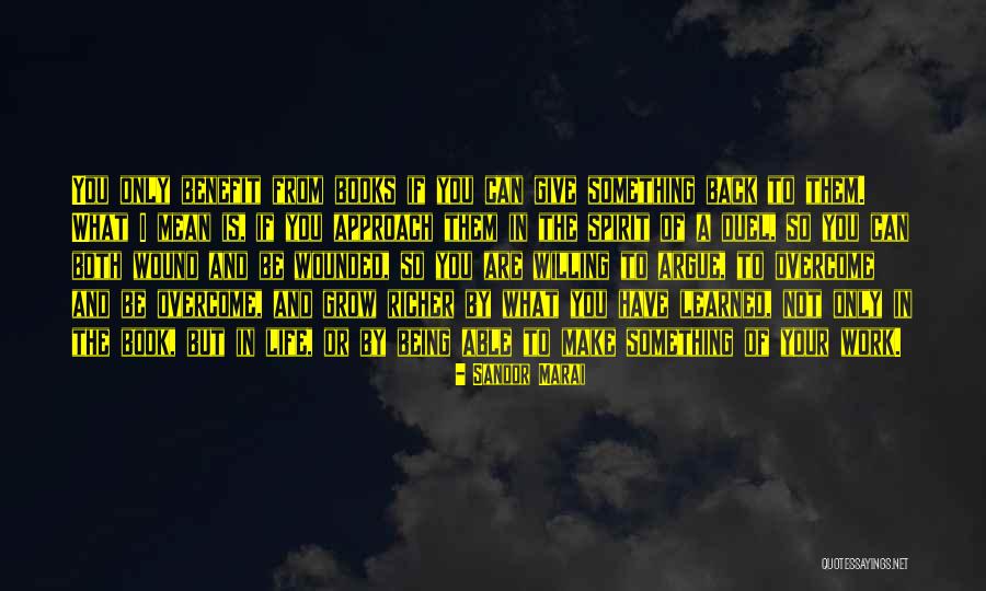 Manties Nation Quotes By Sandor Marai