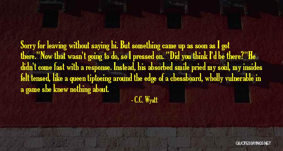 Mantoa Malema Quotes By C.C. Wyatt Mantoa Malema Quotes By C.C. Wyatt