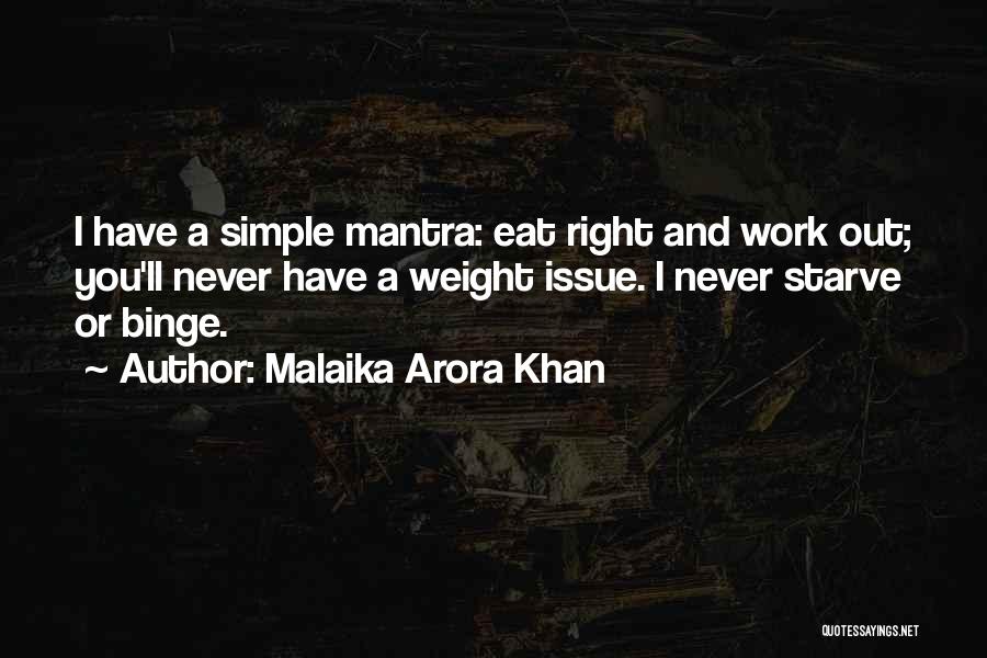 Mantra Quotes By Malaika Arora Khan