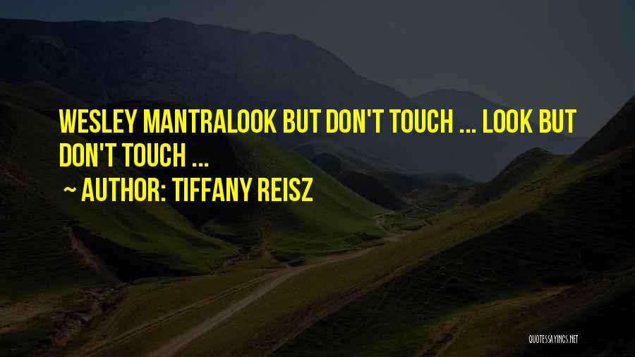 Mantra Quotes By Tiffany Reisz