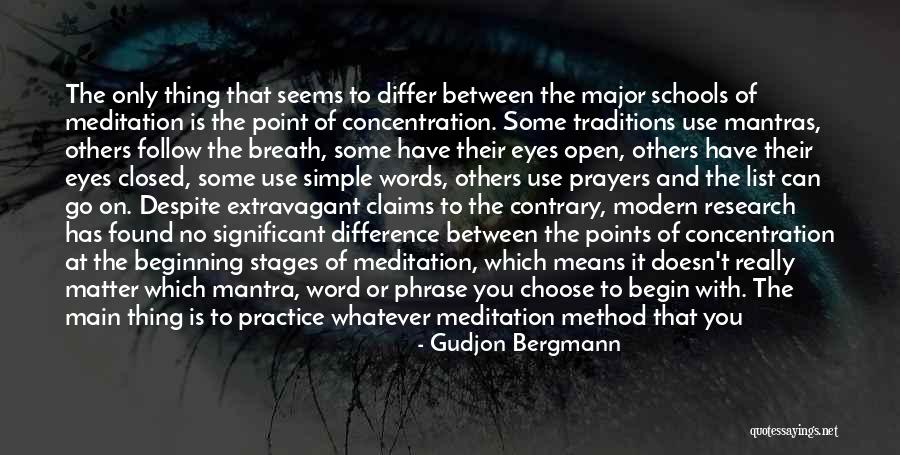 Mantras Quotes By Gudjon Bergmann