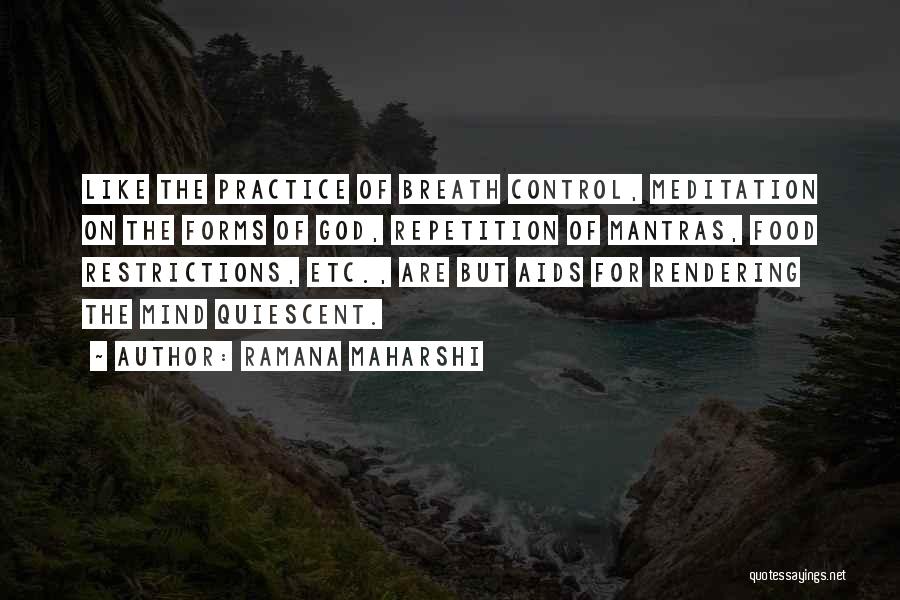 Mantras Quotes By Ramana Maharshi