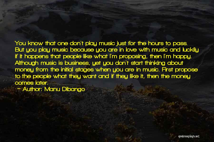 Manu Dibango Quotes 425635