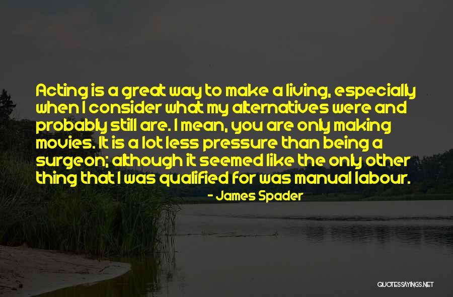 Manual Labour Quotes By James Spader Manual Labour Quotes By James Spader