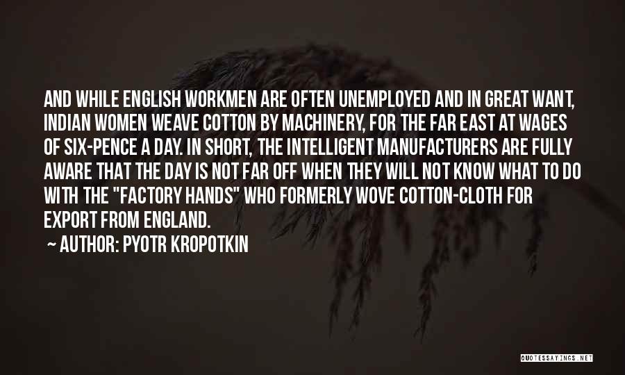 Manufacturers Quotes By Pyotr Kropotkin