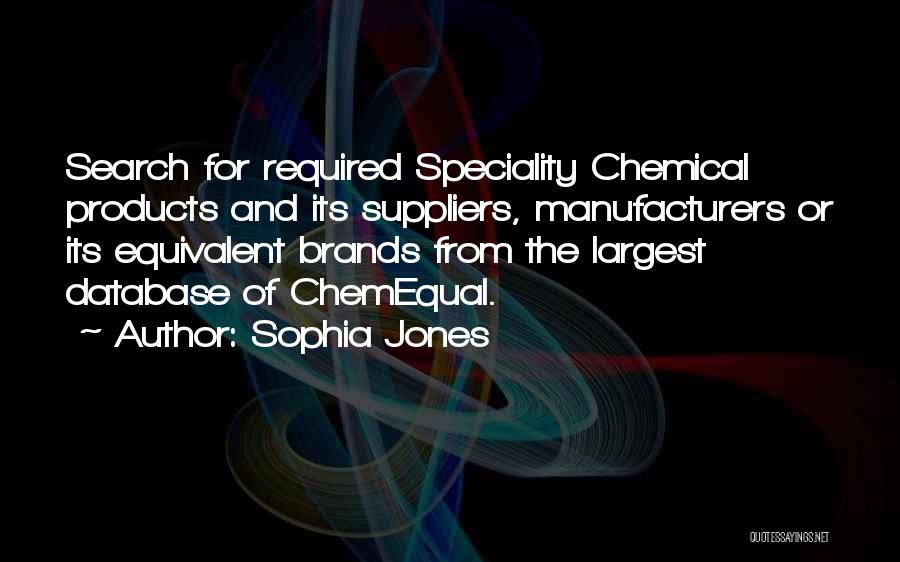 Manufacturers Quotes By Sophia Jones
