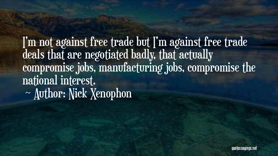 Manufacturing Jobs Quotes By Nick Xenophon