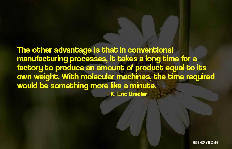 Manufacturing Quotes By K. Eric Drexler Manufacturing Quotes By K. Eric Drexler