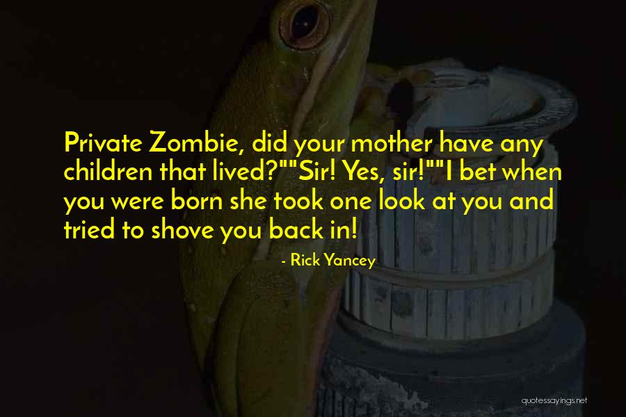Manwhose Quotes By Rick Yancey Manwhose Quotes By Rick Yancey