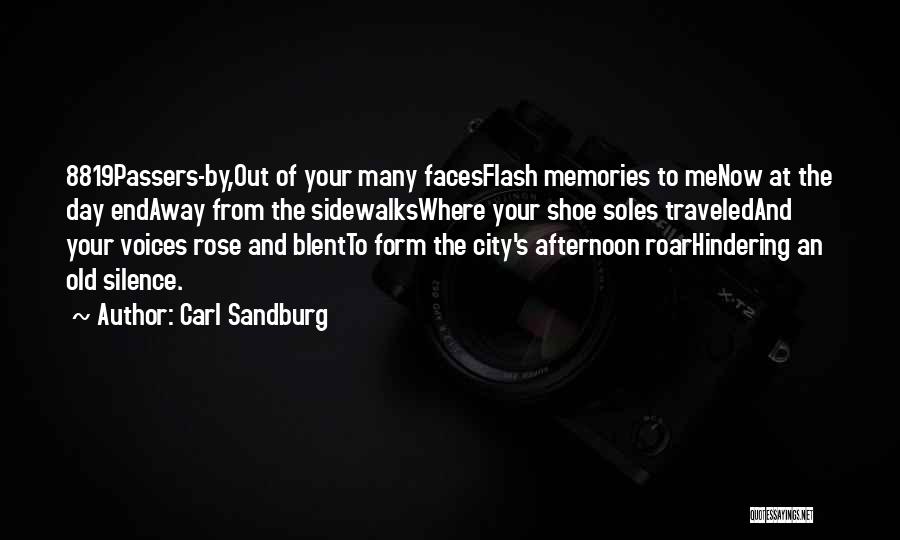 Many Faces Of Me Quotes By Carl Sandburg