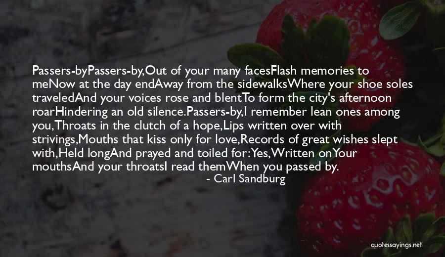 Many Faces Of Me Quotes By Carl Sandburg