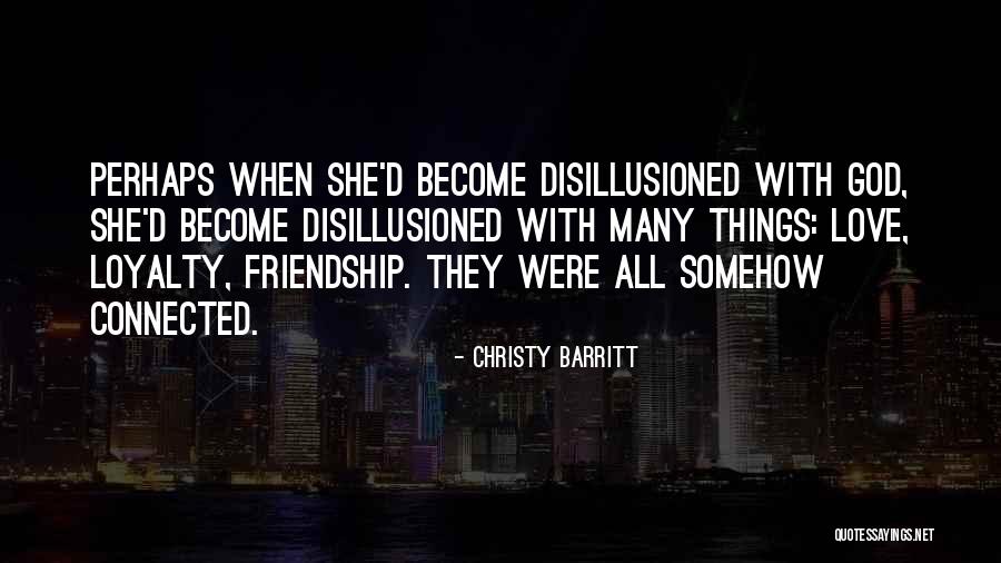 Many Friendship Quotes By Christy Barritt