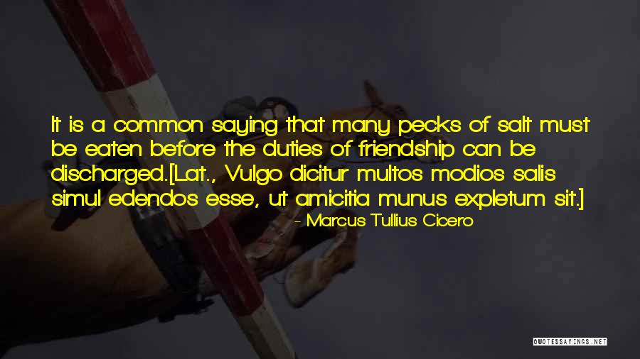 Many Friendship Quotes By Marcus Tullius Cicero