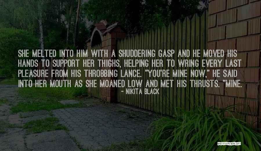 Many Helping Hands Quotes By Nikita Black Many Helping Hands Quotes By Nikita Black