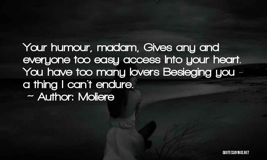 Many Lovers Quotes By Moliere