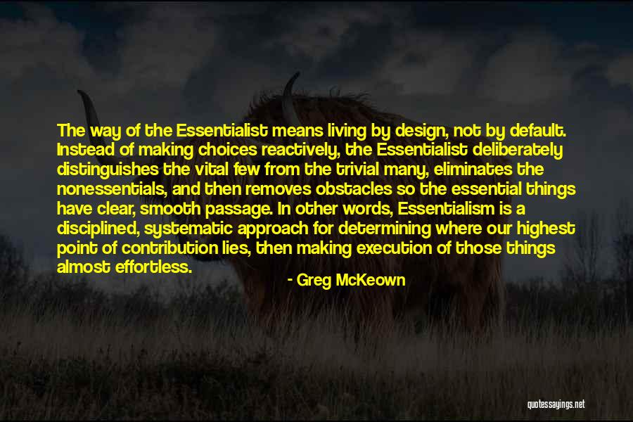 Many Obstacles Quotes By Greg McKeown Many Obstacles Quotes By Greg McKeown