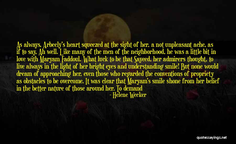 Many Obstacles Quotes By Helene Wecker Many Obstacles Quotes By Helene Wecker