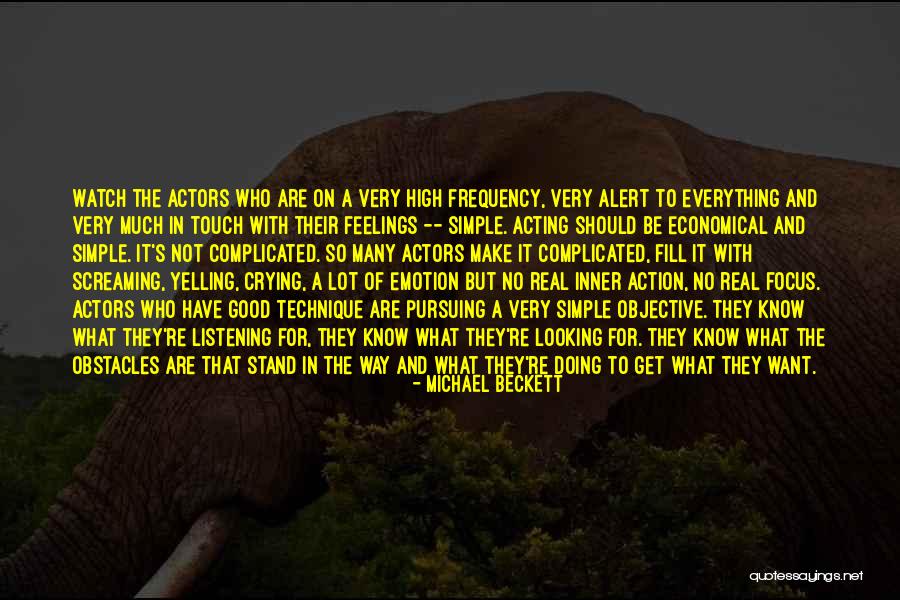 Many Obstacles Quotes By Michael Beckett Many Obstacles Quotes By Michael Beckett