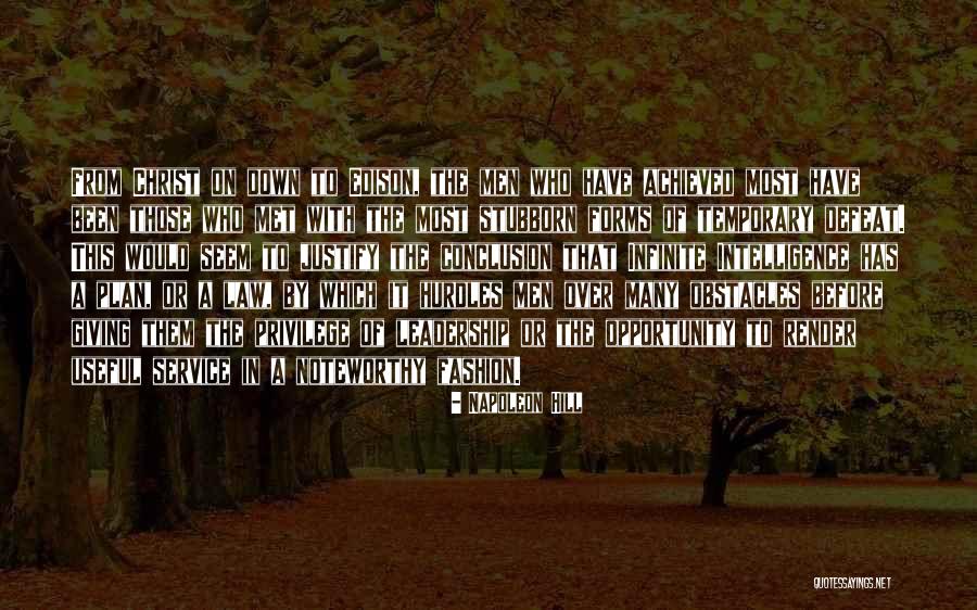 Many Obstacles Quotes By Napoleon Hill Many Obstacles Quotes By Napoleon Hill